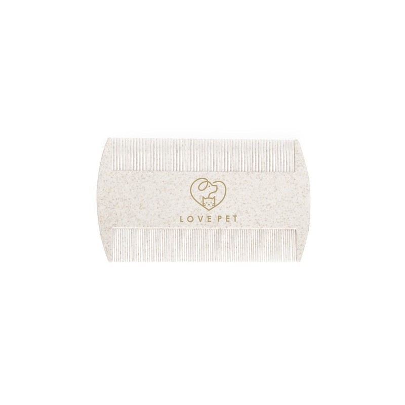 Brosse Éco-responsable et Efficace pour Animaux de Compagnie Vandyt Matières : ABS Couleurs : naturel cadeau entreprise pas cher