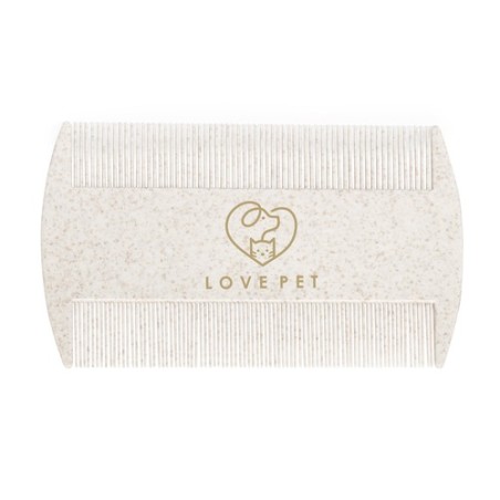 Brosse Éco-responsable et Efficace pour Animaux de Compagnie Vandyt Matières : ABS Couleurs : naturel cadeau entreprise pas cher