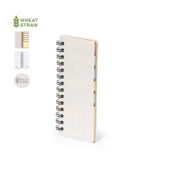 Bloc Notes Éco-responsable Personnalisé pas cher - Sorduk Matières : polypropylène (PP) Couleurs : naturel 2