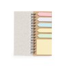 Bloc Notes Éco-responsable Personnalisé pas cher - Sorduk Matières : polypropylène (PP) Couleurs : naturel impression haute défi