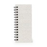 Bloc Notes Éco-responsable Personnalisé pas cher - Sorduk Matières : polypropylène (PP) Couleurs : naturel personnalisation rapi