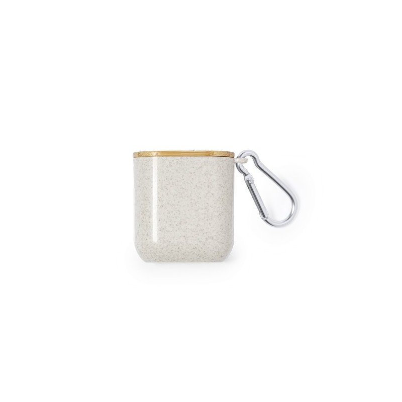 Câble de Charge Éco-responsable et Pratique Personnalisé Brayce Matières : ABS Couleurs : naturel cadeau collaborateur premium