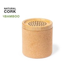 Haut-Parleur Bluetooth Éco-responsable et Élégant - Mirintex Matières : bambou