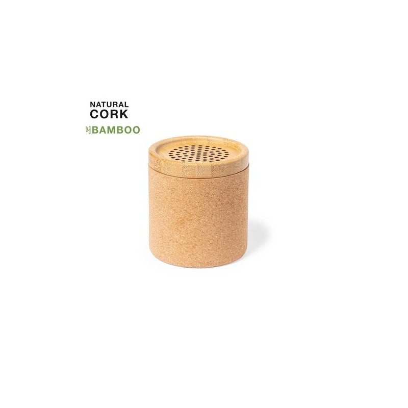 Haut-Parleur Bluetooth Éco-responsable et Élégant - Mirintex Matières : bambou