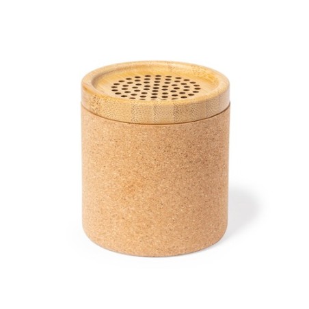 Haut-Parleur Bluetooth Éco-responsable et Élégant - Mirintex Matières : bambou personnalisable avec votre logo