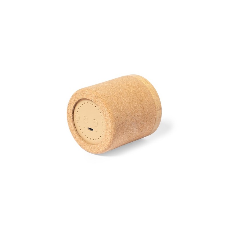 Haut-Parleur Bluetooth Éco-responsable et Élégant - Mirintex Matières : bambou goodies publicitaire événementiel
