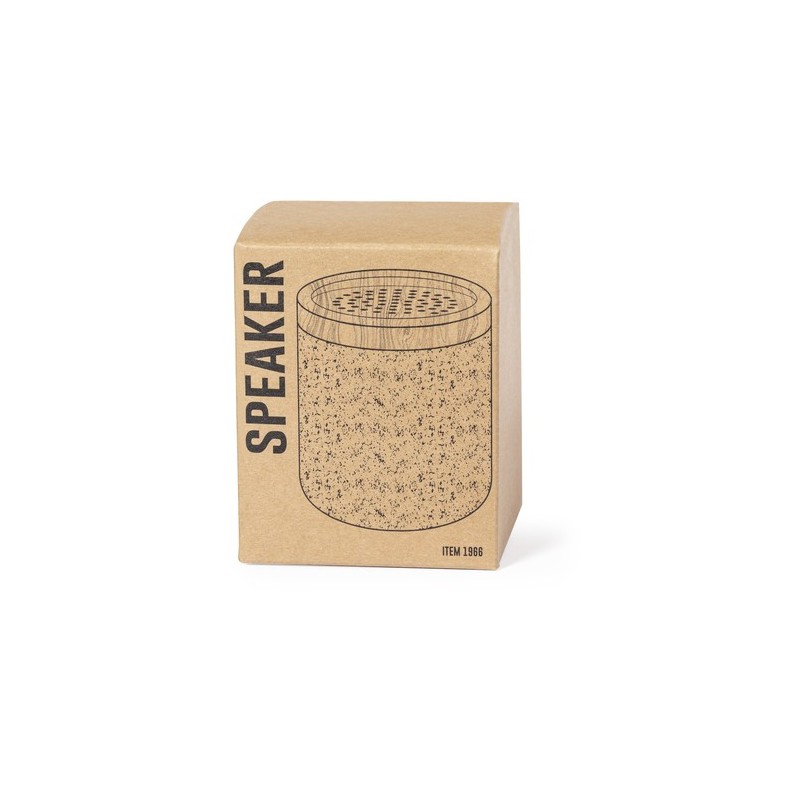Haut-Parleur Bluetooth Éco-responsable et Élégant - Mirintex Matières : bambou marquage laser ultra précis