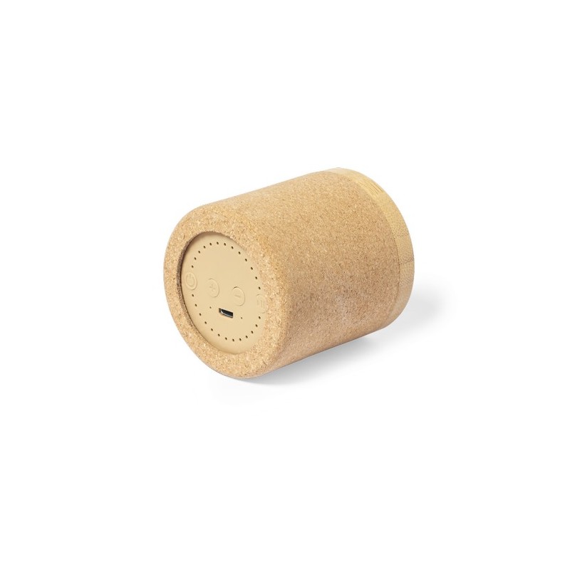 Haut-Parleur Bluetooth Éco-responsable et Élégant - Mirintex Matières : bambou objet promotionnel éco-responsable