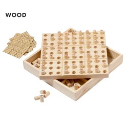 Jeu d'Habilité Éco-responsable Personnalisé - Sudoku pas cher Matières : bois