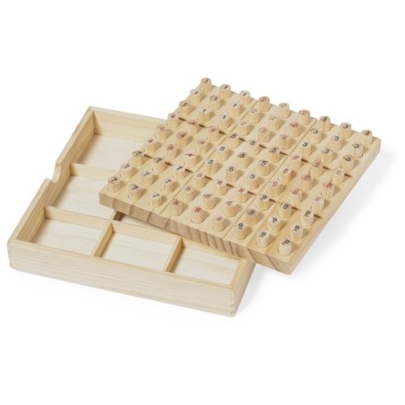 Jeu d'Habilité Éco-responsable Personnalisé - Sudoku pas cher Matières : bois cadeau entreprise pas cher