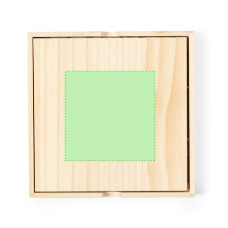 Jeu d'Habilité Éco-responsable Personnalisé - Sudoku pas cher Matières : bois objet promotionnel éco-responsable