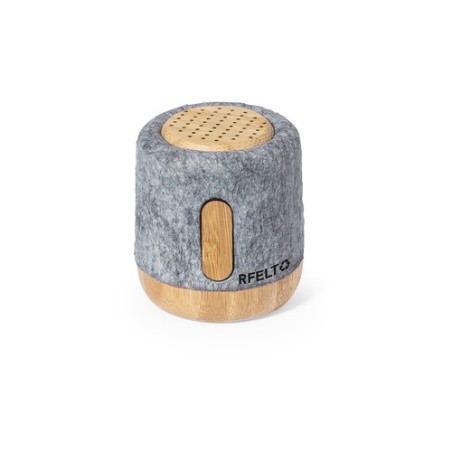 Haut-Parleur Éco-responsable Bluetooth en Bois de Bambou - Boitok Matières : bambou Couleurs : gris