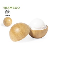 Baume à Lèvres Personnalisé Protection SPF15 Économique Bowok Matières : bambou