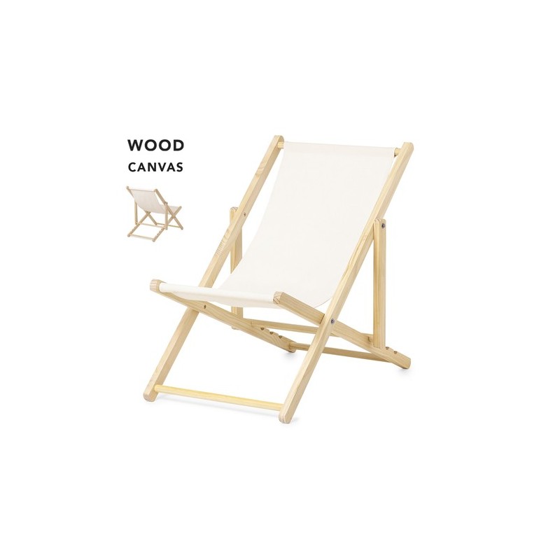 Chaise Pliante Confortable Personnalisée pas cher Rinthia Matières : bois