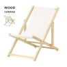 Chaise Pliante Confortable Personnalisée pas cher Rinthia Matières : bois