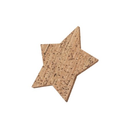 Set Éco-responsable de Sous-Verres Cadeaux d'Entreprise Danop Matières : liège impression haute définition