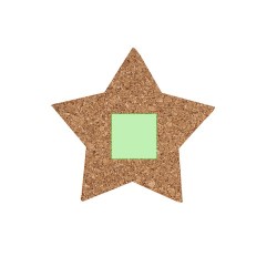 Set Éco-responsable de Sous-Verres Cadeaux d'Entreprise Danop Matières : liège cadeau collaborateur premium