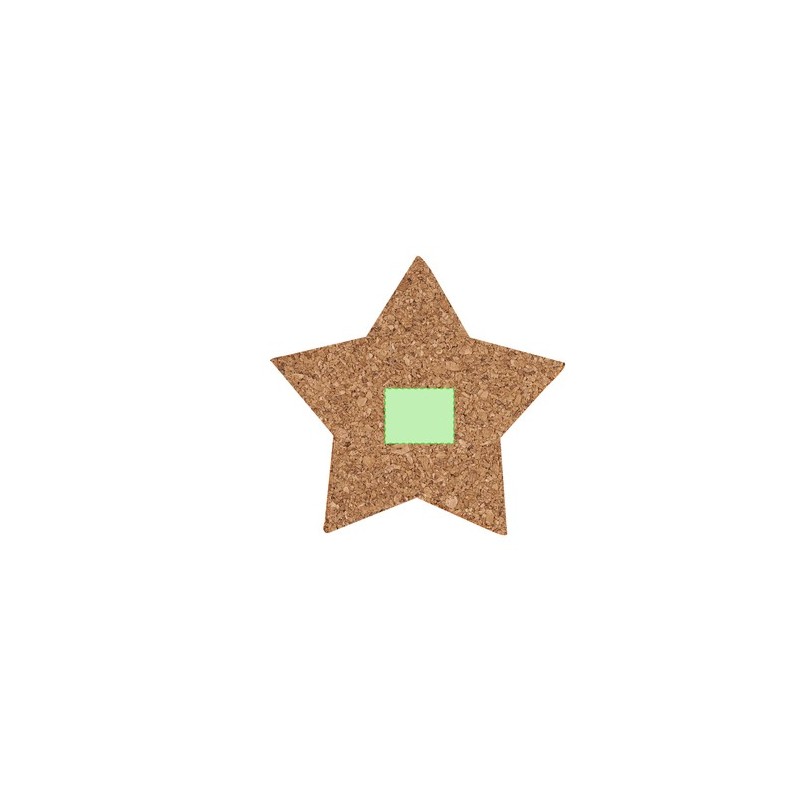 Set Éco-responsable de Sous-Verres Cadeaux d'Entreprise Danop Matières : liège goodies entreprise design
