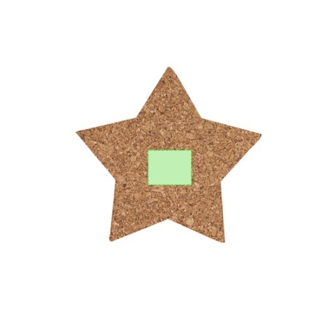 Set Éco-responsable de Sous-Verres Cadeaux d'Entreprise Danop Matières : liège goodies entreprise design