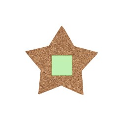 Set Éco-responsable de Sous-Verres Cadeaux d'Entreprise Danop Matières : liège impression logo haute qualité