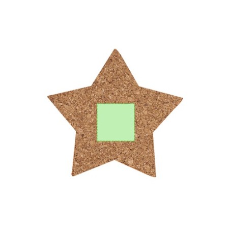 Set Éco-responsable de Sous-Verres Cadeaux d'Entreprise Danop Matières : liège impression logo haute qualité