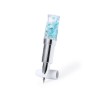 Stylo Bille Élégant Personnalisé pas cher - Bracing Couleurs : blanc marquage laser ultra précis