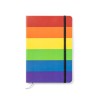 Bloc Notes Personnalisé Pratique et Coloré Locomix Matières : PU Couleurs : rainbow