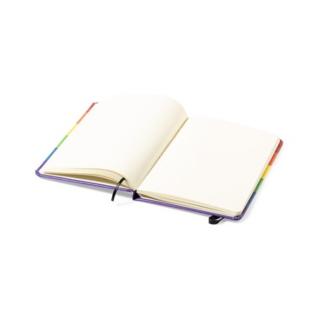 Bloc Notes Personnalisé Pratique et Coloré Locomix Matières : PU Couleurs : rainbow goodies publicitaire événementiel