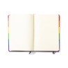 Bloc Notes Personnalisé Pratique et Coloré Locomix Matières : PU Couleurs : rainbow impression haute définition