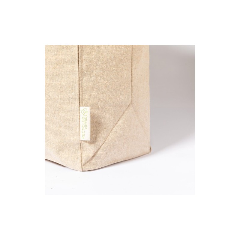 Sac de Shopping Éco-responsable Personnalisé et Pratique en Coton Recyclé Framos Matières : coton recyclé Couleurs : noir cadeau