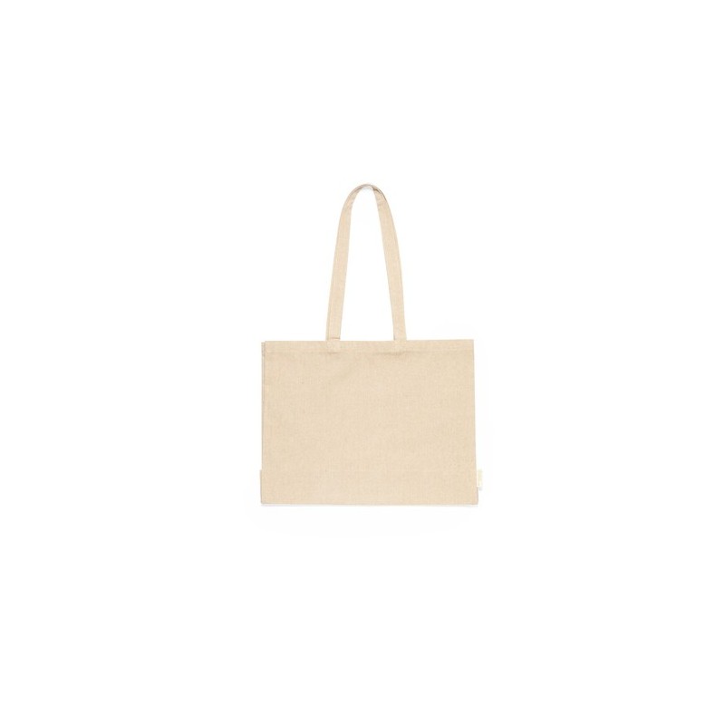 Sac de Shopping Éco-responsable Personnalisé et Pratique en Coton Recyclé Framos Matières : coton recyclé Couleurs : noir access