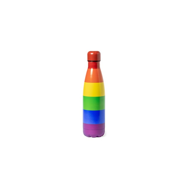 Bidon Personnalisable Arc-en-Ciel Jedet - Gourde Matières : acier inoxydable Couleurs : rainbow