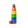 Bidon Personnalisable Arc-en-Ciel Jedet - Gourde Matières : acier inoxydable Couleurs : rainbow cadeau entreprise pas cher