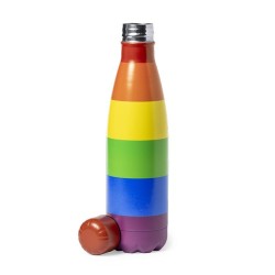 Bidon Personnalisable Arc-en-Ciel Jedet - Gourde Matières : acier inoxydable Couleurs : rainbow marquage laser ultra précis
