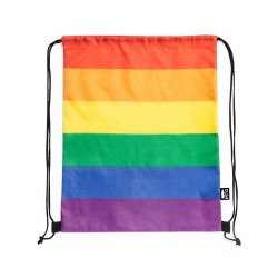 Sac à Dos Éco-responsable Coloré Personnalisé - Marsha Matières : PET recyclé Couleurs : rainbow