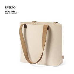 Sac Éco-responsable Chic Personnalisé de Shopping Kompul - pas cher Matières : PET recyclé Couleurs : gris cadeau entreprise pas