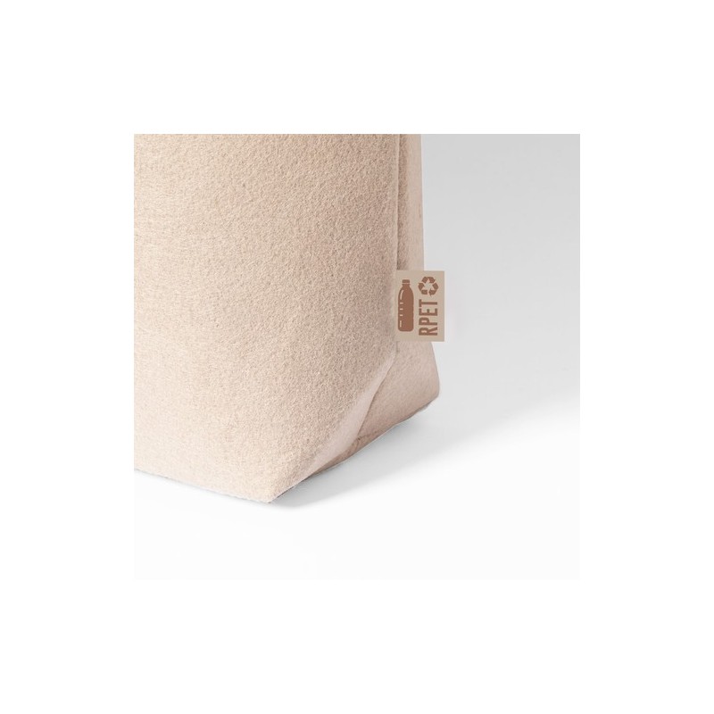 Sac Éco-responsable Chic Personnalisé de Shopping Kompul - pas cher Matières : PET recyclé Couleurs : gris personnalisation rapi