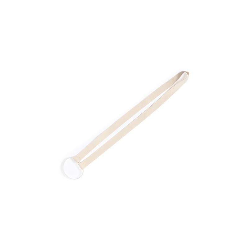 Lanyard Événementiel Personnalisé Porte Verre Félin Matières : silicone Couleurs : naturel