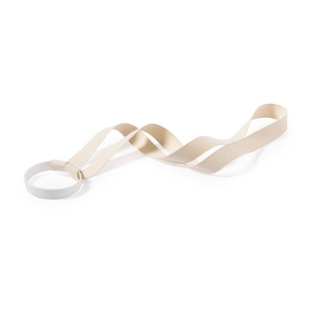 Lanyard Événementiel Personnalisé Porte Verre Félin Matières : silicone Couleurs : naturel cadeau entreprise pas cher
