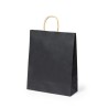 Sac Éco-responsable Résistant Personnalisable - Linel Matières : papier recyclé Couleurs : noir