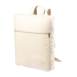 Sac à Dos Éco-responsable Personnalisable Lagrit Matières : coton organique Couleurs : naturel