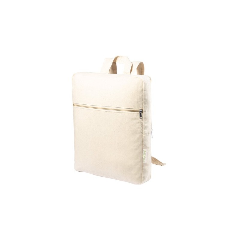 Sac à Dos Éco-responsable Personnalisable Lagrit Matières : coton organique Couleurs : naturel