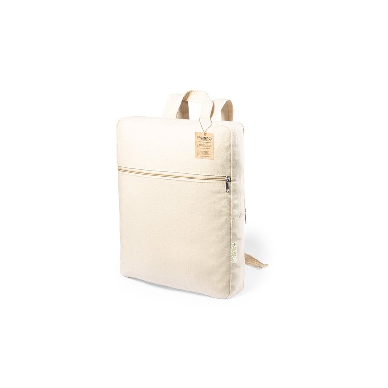 Sac à Dos Éco-responsable Personnalisable Lagrit Matières : coton organique Couleurs : naturel cadeau entreprise pas cher