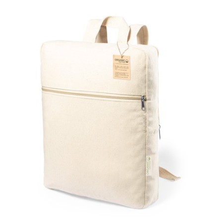 Sac à Dos Éco-responsable Personnalisable Lagrit Matières : coton organique Couleurs : naturel cadeau entreprise pas cher