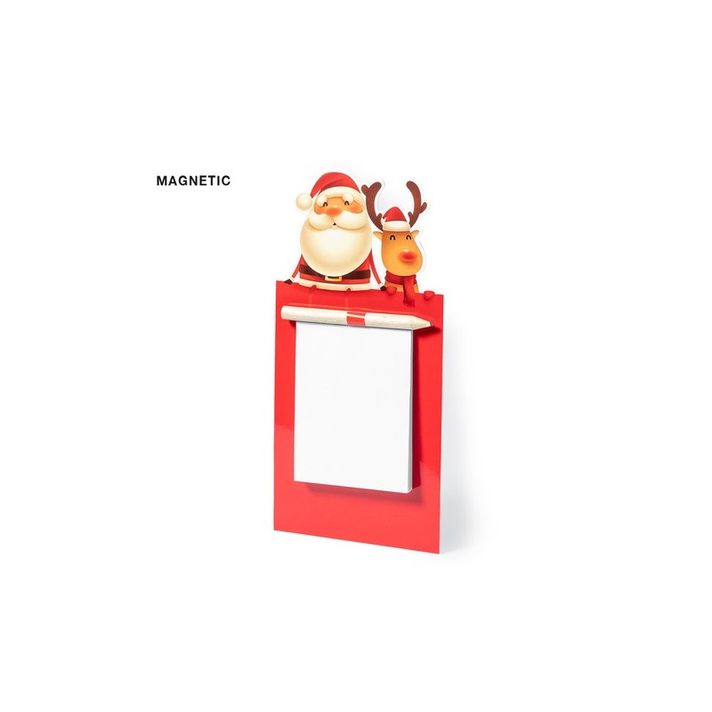 Magnét décoratif de Noël personnalisé, Larry personnalisable avec votre logo