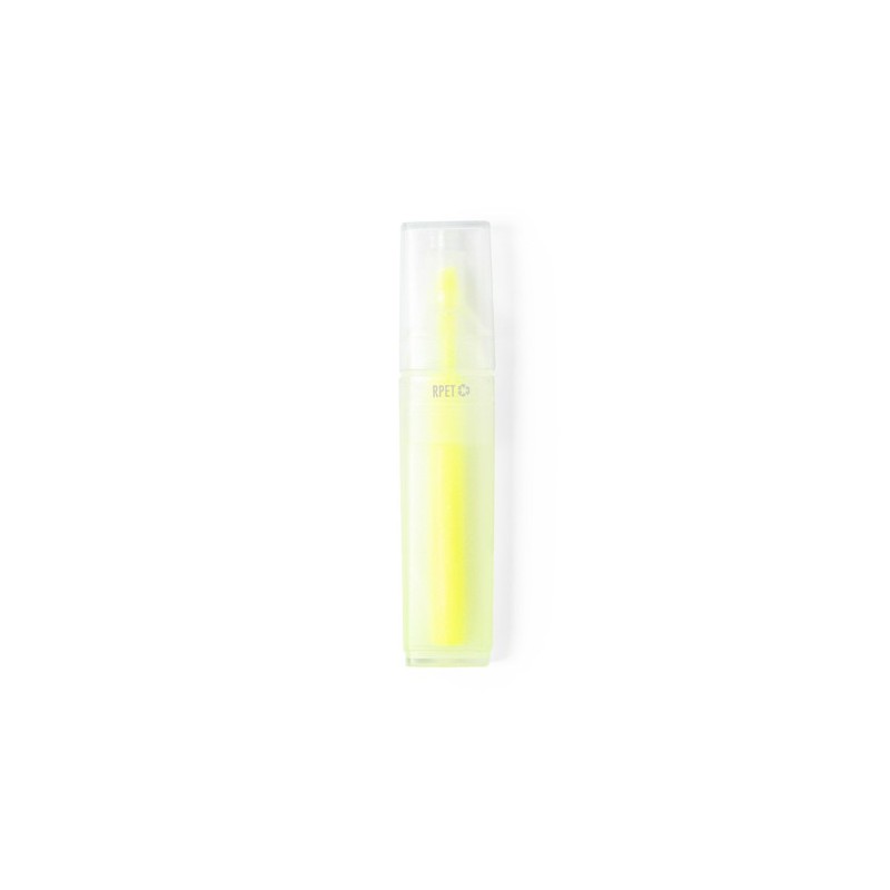 Surligneur Éco-responsable Fluo Personnalisé pas cher - Conrad Matières : PET recyclé Couleurs : transparent