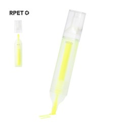 Surligneur Éco-responsable Fluo Personnalisé pas cher - Conrad Matières : PET recyclé Couleurs : transparent 2