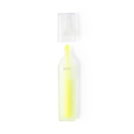 Surligneur Éco-responsable Fluo Personnalisé pas cher - Conrad Matières : PET recyclé Couleurs : transparent goodies publicitair