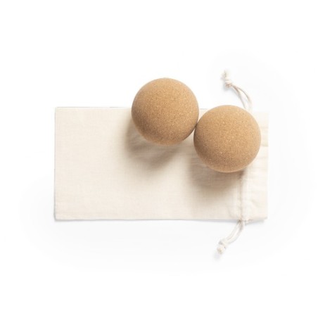 Set de Balles Personnalisées Éco-responsables Tuduk Matières : liège impression haute définition