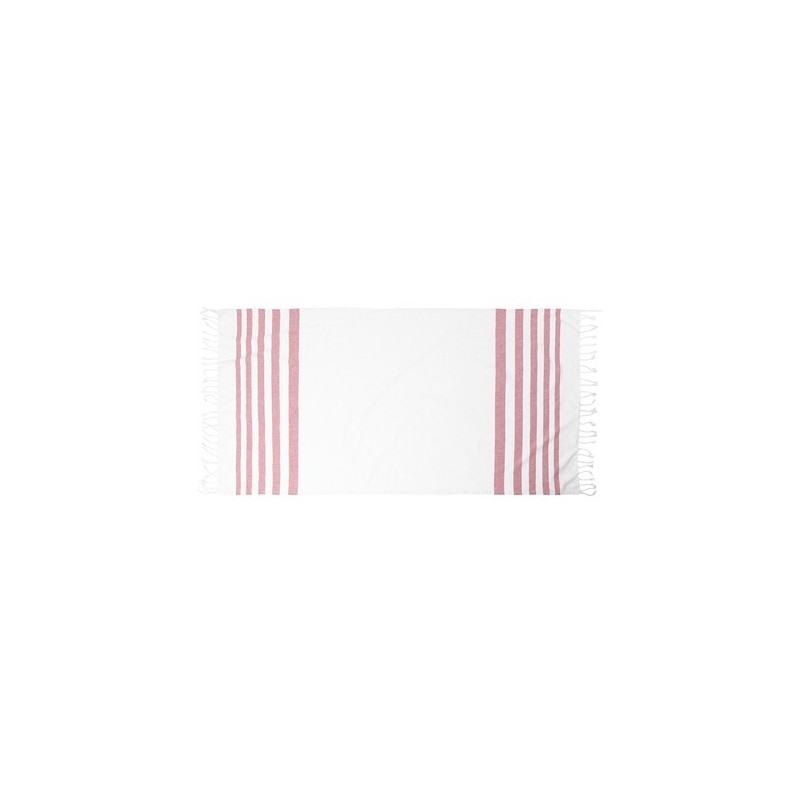 Paréo Serviette Bicolore Éco-responsable 100% Coton Sally Matières : coton Couleurs : rouge goodies entreprise design
